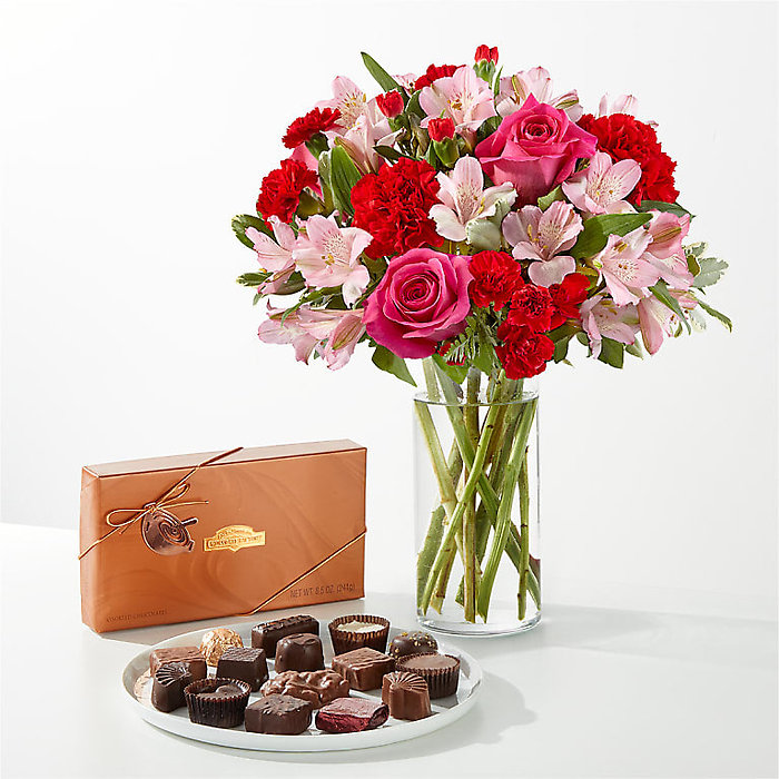 You are Precious Bouquet and Chocolate Gift Set