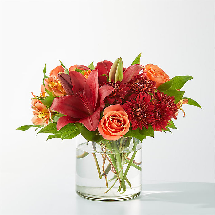 Crimson Leaves Bouquet