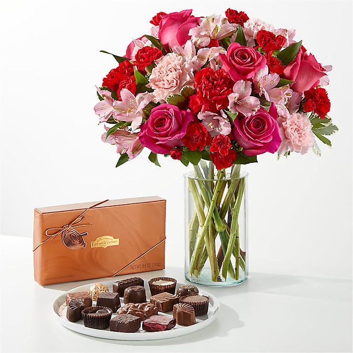 You are Precious Bouquet and Chocolate Gift Set